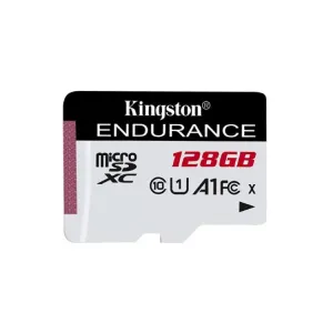 Kingston High Endurance Micro SDXC 128GB, UHS-I U1, Class 10 - rychlost 95 MB/s