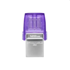 USB klíč Kingston DataTraveler MicroDuo 3C, 128GB, USB 3.2 (gen 1) s USB-C konektorem