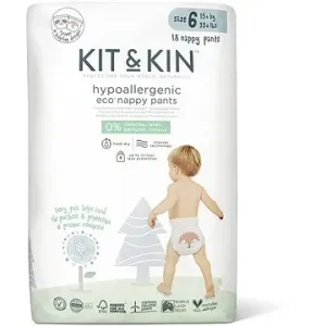 Kit & Kin Eko Nappy Pants Naturally Dry vel. 6 (18 ks)