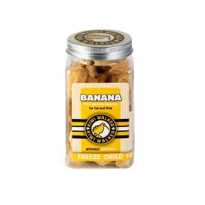 Pamlsky Kiwi Walker Snack mrazem sušený banán 70g