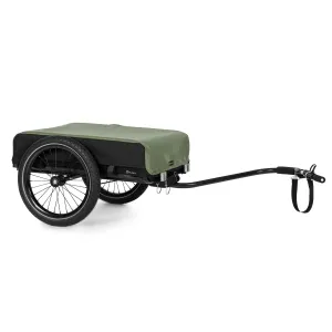 KLARFIT Companion, nákladní přívěs, 40kg/50l, přívěs na kolo, ruční vozík, černý #3455295