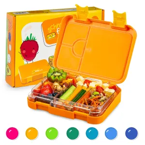 Klarstein Junior Lunchbox, 6 přihrádek, 21,3 x 15 x 4,5 cm (Š x V x H), bez BPA #761624