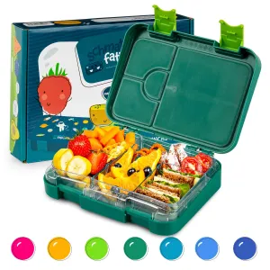Klarstein Junior Lunchbox, 6 přihrádek, 21,3 x 15 x 4,5 cm (Š x V x H), bez BPA #761627
