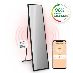 Klarstein La Palma 900, infračervený ohřívač 2 v 1, smart, 40 x 160 cm, 900 W, zrcadlová přední strana #761298