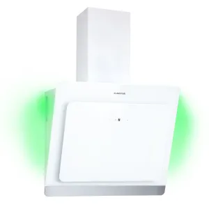 Klarstein Aurora 60 Smart, digestoř, 60 cm, komínová, 550 m³/h, LED podsvícení, A++, bílá #761568