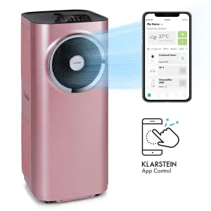 Klarstein Kraftwerk Smart 10K, mobilní klimatizace, 3 v 1, 10.000 BTU, ovládání pomocí aplikace, dálkové ovládání #759009
