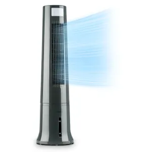 Klarstein Highrise, ventilátor, ochlazovač vzduchu, zvlhčovač vzduchu, chladící náplň, 40 W, 2,5 l #756793