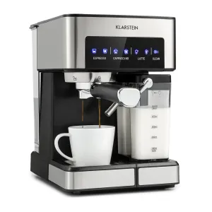 Klarstein Arabica Comfort, espresso kávovar, 1350 W, 20 bar, 1,8 l, dotykový displej #758980