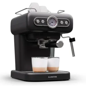 Klarstein Espressionata Evo, espresso kávovar, 950W, 19 bar, 1,2 l, 2 šálky