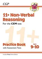 11+ CEM Non-Verbal Reasoning Practice Book & Assessment Tests - Ages 9-10 (with Online Edition) (Books CGP)(Paperback / softback)