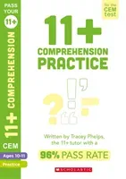 11+ English Comprehension Practice and Assessment for the CEM Test Ages 10-11 (Phelps Tracey)(Paperback / softback)