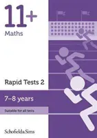 11+ Maths Rapid Tests Book 2: Year 3, Ages 7-8 (Schofield & Sims)(Paperback / softback)