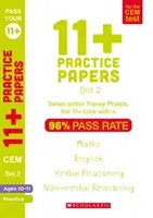 11+ Practice Papers for the CEM Test Ages 10-11 - Book 2 (Phelps Tracey)(Paperback / softback)