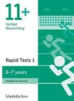 11+ Verbal Reasoning Rapid Tests Book 1: Year 2, Ages 6-7 (Schofield & Sims)(Paperback / softback)
