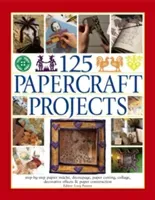 125 Papercraft Projects: Step-By-Step Papier Mache, Decoupage, Paper Cutting, Collage, Decorative Effects & Paper Construction (Painter Lucy)(Paperback)