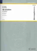 48 Studies: For Clarinet, Book 1 (Uhl Alfred)(Paperback)