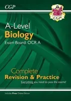 A-Level Biology: OCR A Year 1 & 2 Complete Revision & Practice with Online Edition (CGP Books)(Paperback / softback)