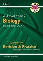 A-Level Biology: OCR A Year 2 Complete Revision & Practice with Online Edition (CGP Books)(Paperback / softback)