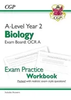 A-Level Biology: OCR A Year 2 Exam Practice Workbook - includes Answers (CGP Books)(Paperback / softback)