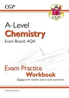 A-Level Chemistry: AQA Year 1 & 2 Exam Practice Workbook - includes Answers (CGP Books)(Paperback / softback)