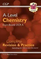 A-Level Chemistry: OCR A Year 1 & 2 Complete Revision & Practice with Online Edition (CGP Books)(Paperback / softback)