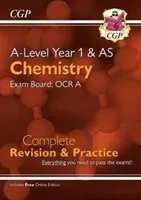 A-Level Chemistry: OCR A Year 1 & AS Complete Revision & Practice with Online Edition (CGP Books)(Paperback / softback)