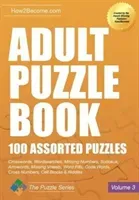 Adult Puzzle Book 100 Assorted Puzzles Volume 3 (How2become)(Paperback)
