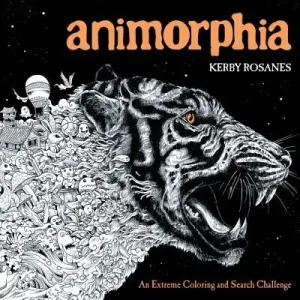 Animorphia: An Extreme Coloring and Search Challenge (Rosanes Kerby)(Paperback)