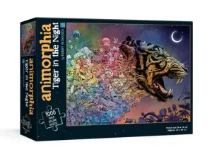 Animorphia Tiger in the Night Puzzle (Rosanes Kerby)(Board Games)