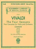 Antonio Vivaldi - The Four Seasons, Complete: Schirmer Library of Classics Volume 2047 (Vivaldi Antonio)(Paperback)
