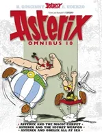 Asterix: Asterix Omnibus 10 - Asterix and The Magic Carpet, Asterix and The Secret Weapon, Asterix and Obelix All At Sea (Uderzo Albert)(Paperback / softback)