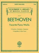 Beethoven - Favorite Piano Works: Schirmer Library of Classics Volume 2071 (Beethoven Ludwig Van)(Paperback)