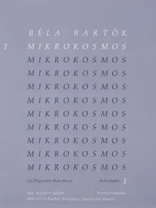 Bela Bartok - Mikrokosmos Volume 1 (Blue): 153 Progressive Piano Pieces (Bartok Bela)(Paperback)