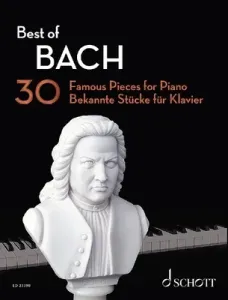 Best of Bach: 30 Famous Pieces for Piano (Bach Johann Sebastian)(Paperback)