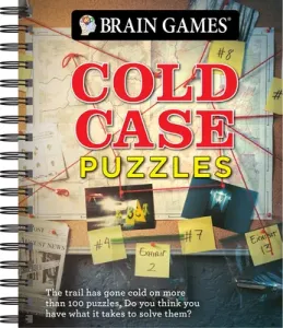 Brain Games - Cold Case Puzzles (Publications International Ltd)(Spiral)