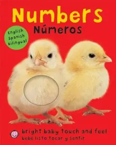 Bright Baby Touch & Feel: Bilingual Numbers: English-Spanish Bilingual (Priddy Roger)(Board Books)