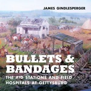 Bullets and Bandages: The Aid Stations and Field Hospitals at Gettysburg (Gindlesperger James)(Pevná vazba)