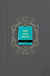 Burn After Writing (Gray) (Jones Sharon)(Paperback)