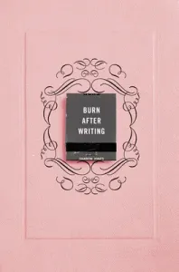 Burn After Writing (Pink) (Jones Sharon)(Paperback)