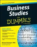 Business Studies for Dummies (Pettinger Richard)(Paperback)