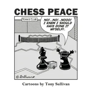 Chess Peace: Cartoons by Tony Sullivan (Sullivan Tony)(Pevná vazba)