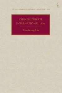 Chinese Private International Law (Liu Xiaohong)(Pevná vazba)