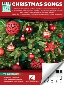 Christmas Songs - Super Easy Songbook (Hal Leonard Corp)(Paperback)