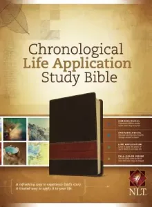 Chronological Life Application Study Bible-NLT (Tyndale)(Imitation Leather)