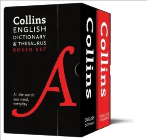 Collins English Dictionary and Thesaurus Boxed Set (Collins Dictionaries)(Paperback)