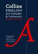 Collins English Dictionary and Thesaurus: Pocket Edition (Collins Dictionaries)(Paperback)