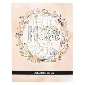 Color Bk Faith Hope Love(Pevná vazba)