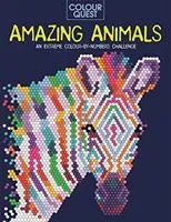 Colour Quest (R): Amazing Animals - An Extreme Colour by Numbers Challenge (Farnsworth Lauren)(Paperback / softback)