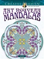 Creative Haven Art Nouveau Mandalas Coloring Book (Alves John)(Paperback)