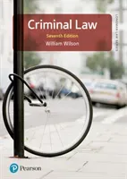 Criminal Law (Wilson William)(Paperback / softback)